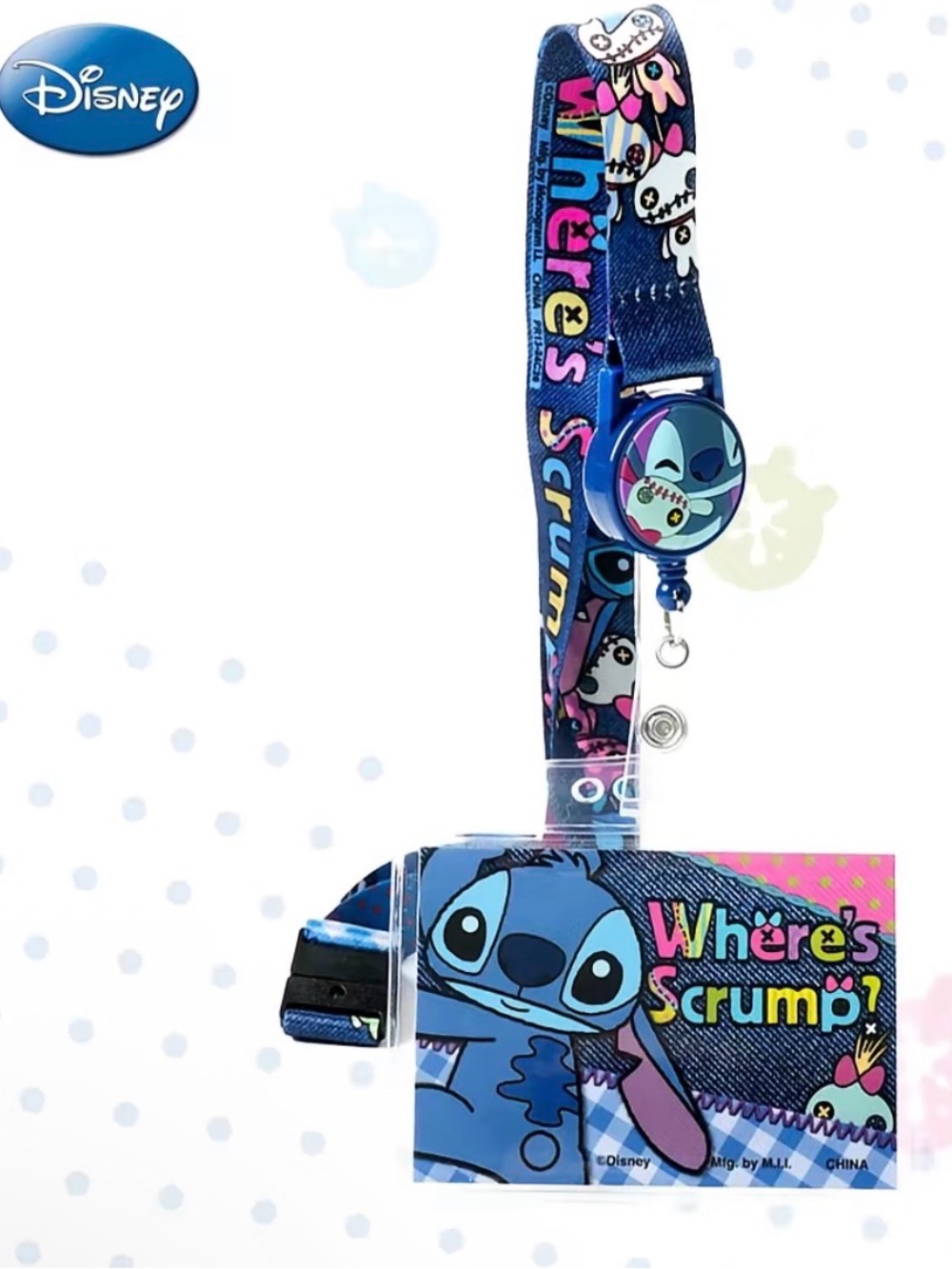 Disney Stitch Lanyard